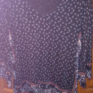 Lucky Brand Peasant top size 2X